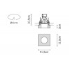 Встраиваемый светильник Fabbian Faretti D27F1135