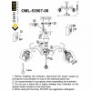 Люстра потолочная Omnilux Cudacciolu OML-53907-08