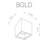 Потолочный светильник BOLD 9388