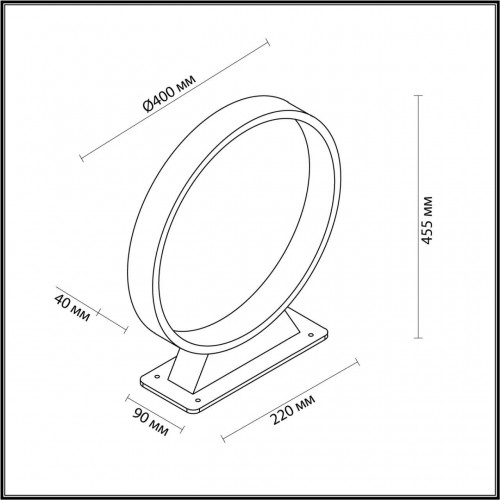 Напольный светильник Odeon Light NATURE UVO 6615/6FL