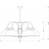 Люстра Kutek LIDO LID-ZW-5(N)