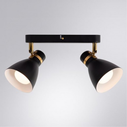 Светильник потолочный Arte Lamp FAFNIR A5047PL-2BK