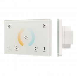 Панель Sens SMART-P81-MIX White (230V, 4 зоны, 2.4G) (Arlight, IP20 Пластик, 5 лет)