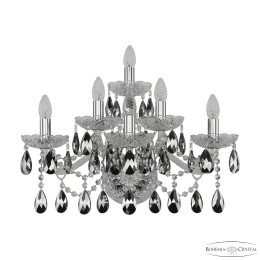 Бра Bohemia Ivele Crystal 1413B/3+2+1/240/XL Ni K781