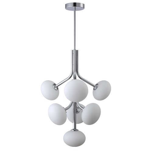 Люстра Crystal Lux ALICIA SP7 CHROME/WHITE