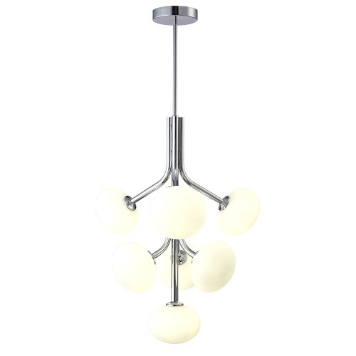 Люстра Crystal Lux ALICIA SP7 CHROME/WHITE