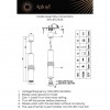 Светильник подвесной Aployt Beasia APL.614.16.01