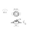 Встраиваемый светильник Fabbian Tools F19F4041