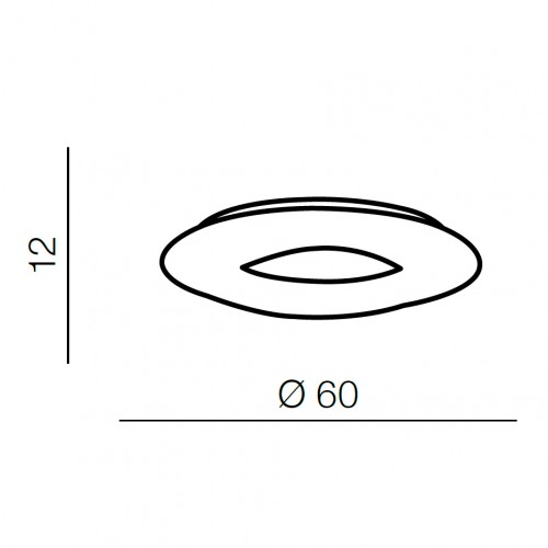 Светильник потолочный Azzardo Donut Top 60 CCT AZ2669