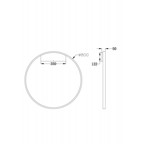 Бра Maytoni Rim MOD058WL-L50BS4K