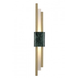 Бра Crystal Lux CARTA AP6W LED GREEN/BRASS