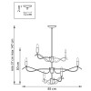 Люстра Lightstar Ragno 733267