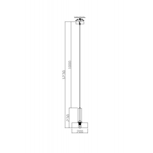 Подвесной светильник Freya Loft Izza FR4008PL-01BBS