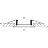 Светильник точечный встраиваемый Lega 11 011055