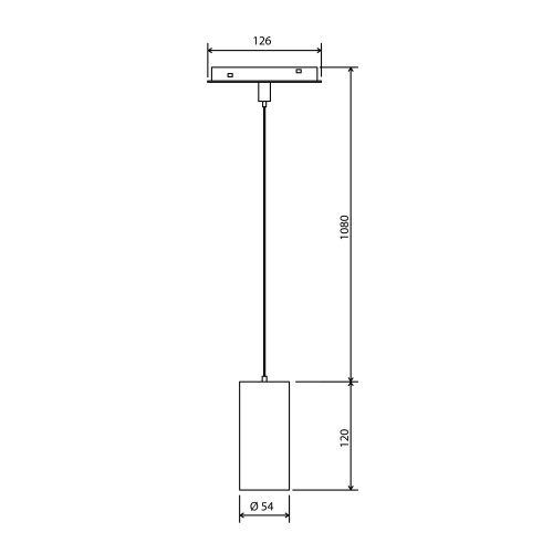 Трековый подвесной светодиодный светильник Elektrostandard Slim Magnetic 15W 4200K Amend (чёрный) 85520/01