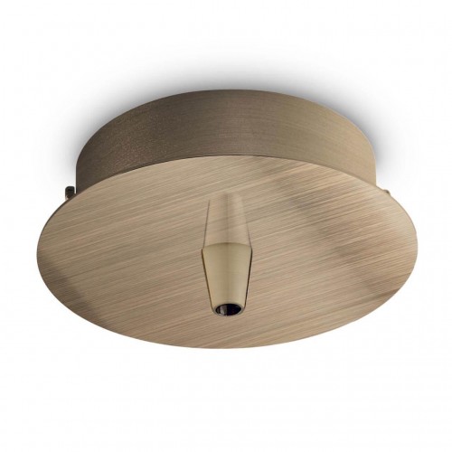 Основание для светильника Ideal Lux Rosone Metallo ROSONE STANDARD 1 LUCE OTTONE BRUNITO