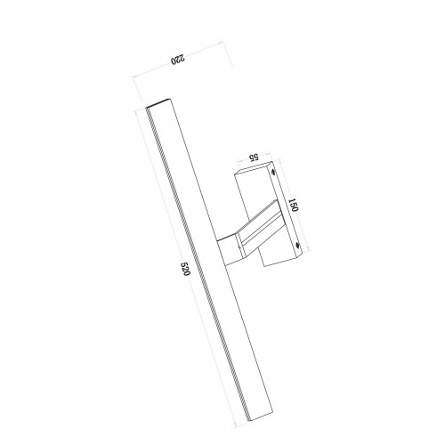 Подсветка Maytoni Mirror Decart MIR010WL-L12B4K