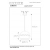 Подвесной светильник Lucide CORENTIN 30484/28/66