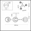Люстра потолочная Lumion COMFI GISELLE 4545/3C