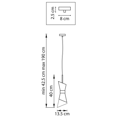 Подвес Lightstar Strato 817014