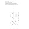 Люстра Crystal Lux TOMAS TOMAS SP8 D650 CHROME