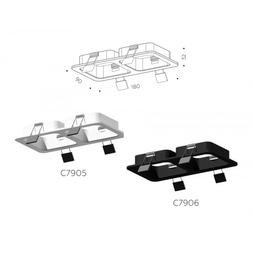 Корпус светильника Ambrella DIY Spot C7905