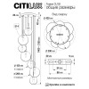 Подвесной светильник Citilux Томми CL102070