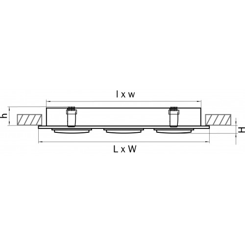 Светильник встраиваемый Lightstar Singo 011613