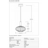 Светильник подвесной Lucide MALOTO 45386/30/62