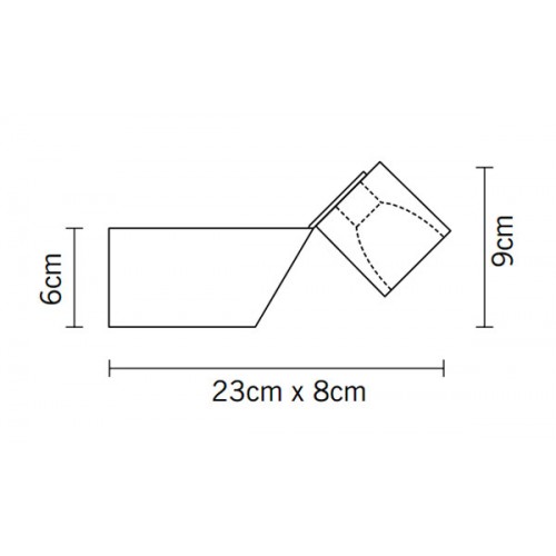 Бра Fabbian Cubetto D28D0300