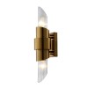 Бра Crystal Lux JUSTO JUSTO AP2 BRASS