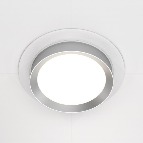 Встраиваемый светильник Maytoni Downlight Hoop DL086-GX53-RD-WS