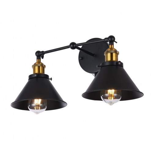 Бра Lumina Deco Gubi LDW B018-2 BK