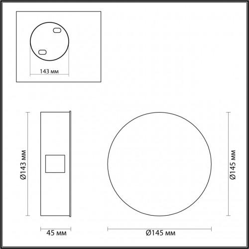 Бра Odeon Light BEATA 4266/4WL