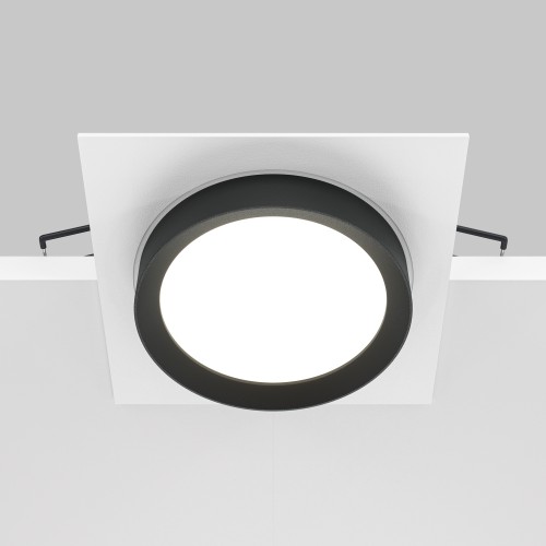 Встраиваемый светильник Maytoni Downlight Hoop DL086-GX53-SQ-WB