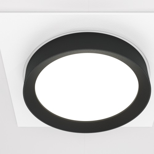 Встраиваемый светильник Maytoni Downlight Hoop DL086-GX53-SQ-WB