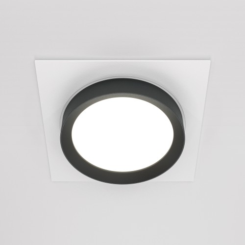 Встраиваемый светильник Maytoni Downlight Hoop DL086-GX53-SQ-WB