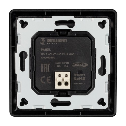 INTELLIGENT ARLIGHT Панель DALI-223-2K-D2-IN-BLACK (BUS, Free purpose) (IARL, -)