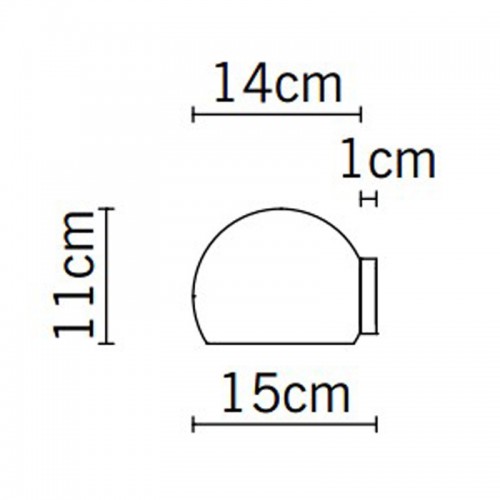 Бра Fabbian Lumi Sfera F07D0101