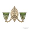 Бра Bohemia Ivele Crystal Verona 7211B12/2/210 GW P2 U Clear-Green/H-1I