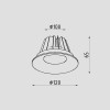 Светильник встраиваемый Lighttech Crater 12W LTZ02002