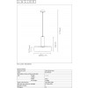 Светильник подвесной Lucide GIADA 30472/50/02