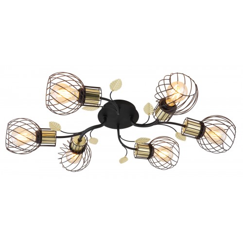 Люстра потолочная Globo Lighting Lally 54113-6D