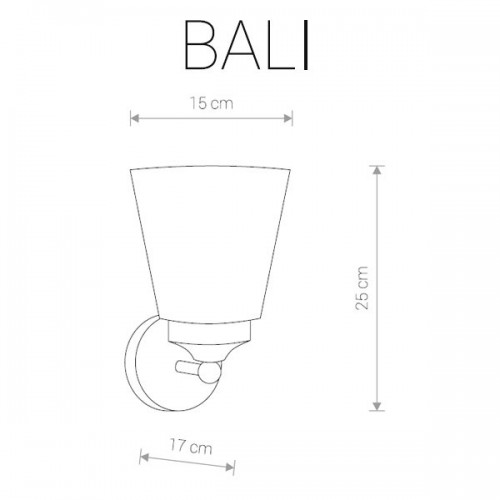 Настенный светильник BALI 9353