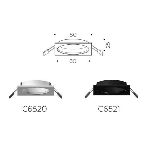 Корпус светильника Ambrella DIY Spot C6521