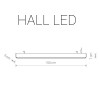 Подвесной светильник HALL LED 9466