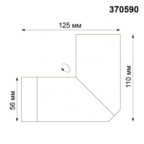 Светильник накладной NovoTech ELITE 370590