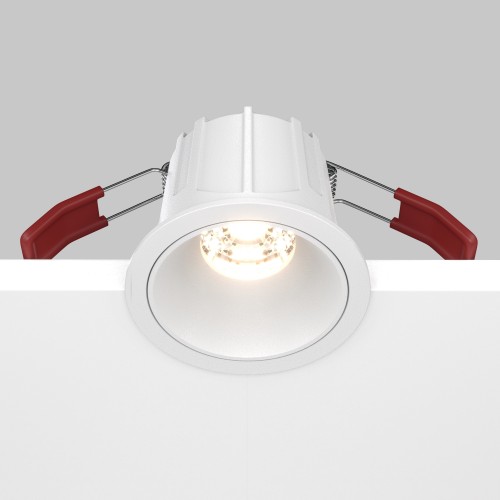 Встраиваемый светильник Maytoni Downlight Alfa LED DL043-01-10W3K-RD-W