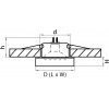 Светильник точечный встраиваемый Lui micro 006160