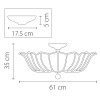 Люстра потолочная Riccio 705134